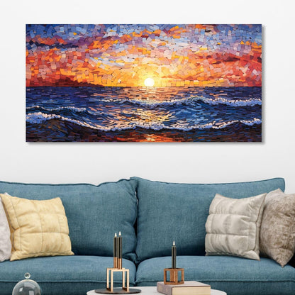 Unframed Rolled Art Print||Abstract Art Canvas Wall Art Print for Home Décor And Office||Unframed canvas Painting For Wall decor||Home wall and Office Interior CR-211