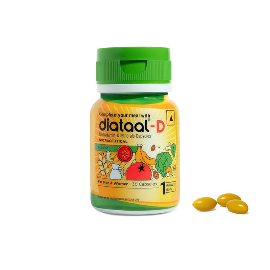 D Multivitamin with added vit. D & ALA | Sustained Energy I Strong Bones I Immunity I Heart Health | Health, Fitness & Wellness Supplement | 30 Capsules | For Men and Women