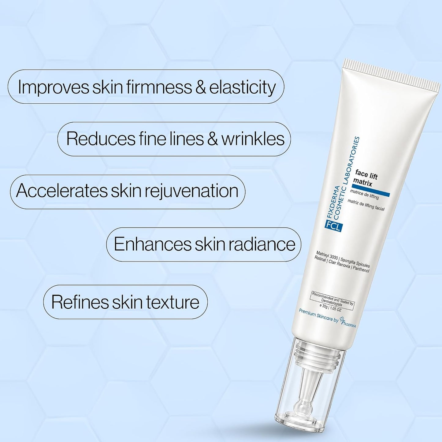 FCL Face Lift Matrix with Retinal & MATRIXYL 3000, 30g | Wrinkle & Fine Lines
