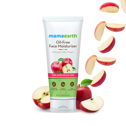 Mamaearth Oil-Free Moisturizer For Face With Apple Cider Vinegar For Acne Prone Skin - 80 g