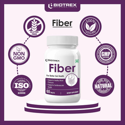 Biotrex Nutraceuticals Fiber - 60 Tablets