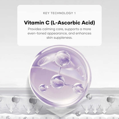 Cureskin Vitamin-C NanoGold Face Serum with L-Ascorbic Acid, Gold & Ferulic Acid | Brightening & Even Tone Support | For Dullness, Uneven Tone & Early Signs of Ageing | 20 ml