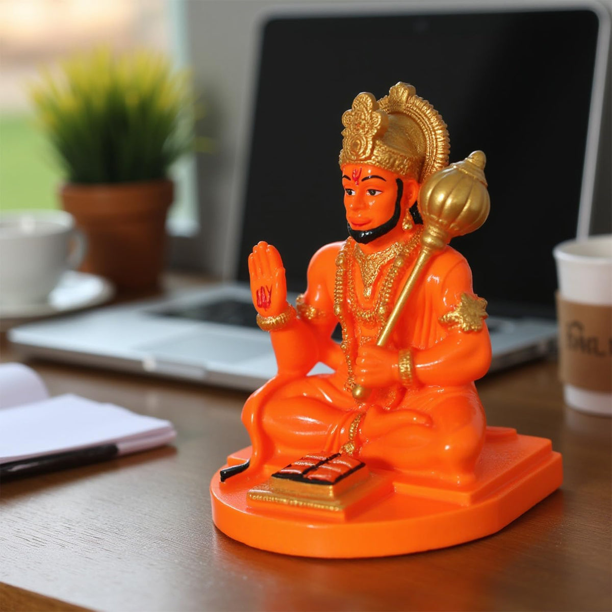 UNOVATE Hanuman Idol for Car Dashboard, Home, Office Desk | Hanuman Murti
