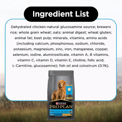 Purina Pro Plan Adult Dog Dry Food for Large Breed Dogs, 1kg Pack | With Complete & Balanced Nutrition, High Digestibility, Proprietary Blend, No Added Artificial Colours & Flavours