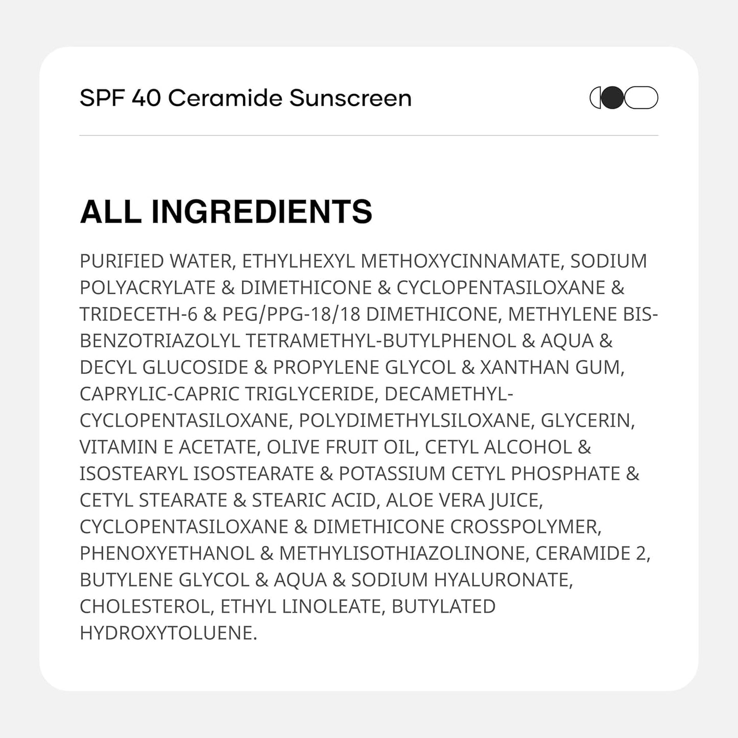 Cureskin SPF 40 Ceramide Sunscreen with Hyaluronic Acid & Ceramides | 2-in-1 Sunscreen Moisturizer, Broad Spectrum, SPF 40 & PA+++, 50 g (Pack of 1)