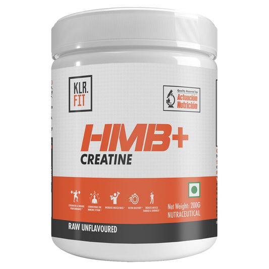 Creatine + HMB Supplement -3 gm Creatine Monohydrate Powder with 3gm HMB for Muscle Growth, and Enhances Performance, Improve Workout Recovery- 33 Servings, Unflavored