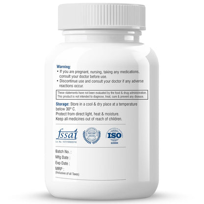 Biotrex Nutraceuticals L-Arginine 500mg Supplement | Nitric Oxide Booster & Muscle Growth | Blood Flow & Heart Health | Pre Workout | Non-GMO | 60 Tablets