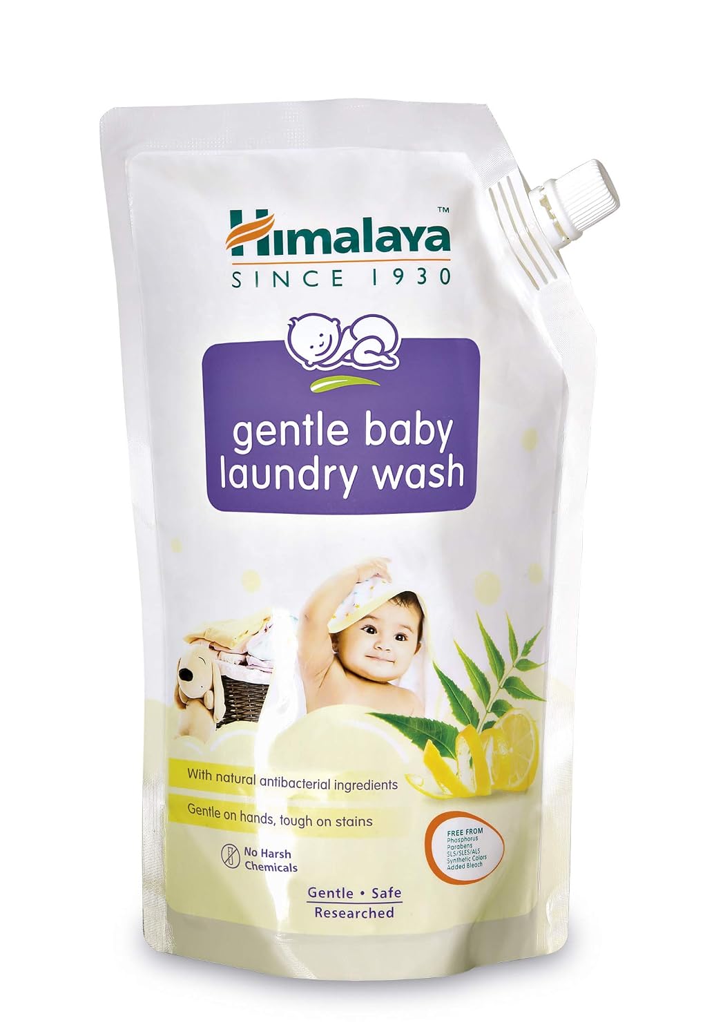 Himalaya Gentle Baby Laundry Liquid Wash 1 Ltr (Pouch)