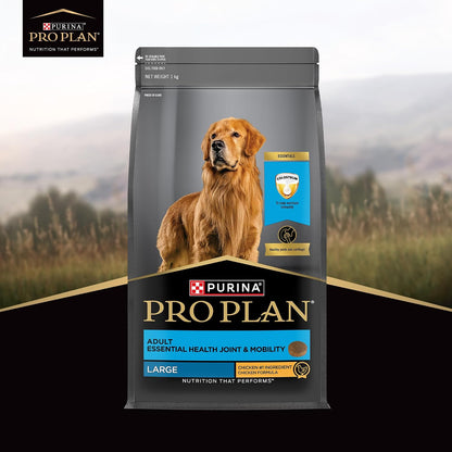 Purina Pro Plan Adult Dog Dry Food for Large Breed Dogs, 1kg Pack | With Complete & Balanced Nutrition, High Digestibility, Proprietary Blend, No Added Artificial Colours & Flavours