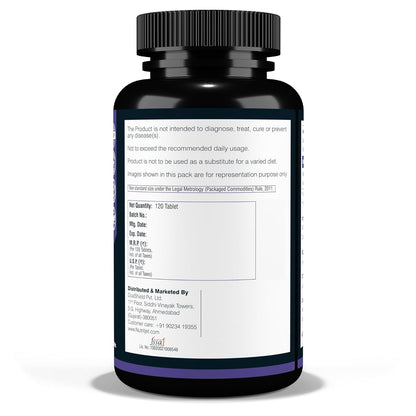 NutritJet Magnesium Glycinate Supplement 2000mg – 120 Veg Tablets | Magnesium Supplement For Sleep, Cramps, Recovery, Nerve & Muscle Function