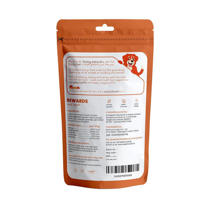 Nootie Rewards Soft Mutton & Chicken Cubes for Dogs 50g | Dog Treats