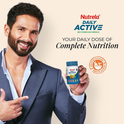 Nutrela Combo omega 60 Softgel & Daily active multivitamin 30 Capsules