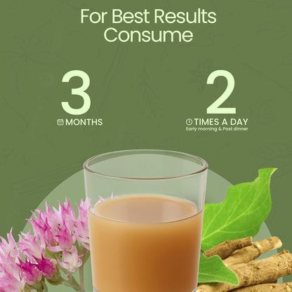 Krishna's Joint Pain Care Juice - 1000 Ml | Natural Pain Reliever |9 Powerful Herbs Like Rasana, Kutaki, Daru Haridra Ashwagandha Strengthens The Muscle