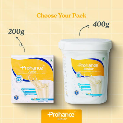 Prohance Junior 200G-All-Round Nutritional Formula Powder For Growing Children(Vanilla)
