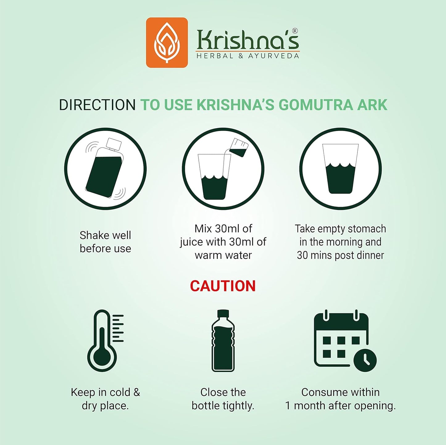 KRISHNA'S HERBAL & AYURVEDA Desi Cow Gomutra Ark 1000 Ml Liquid| Natural Detoxifier | 100% Pure & Natural Go Ark | Indian Tharparakar Gomutra | Sugar Free With No Added Color Or Flavour - (Pack Of 1)