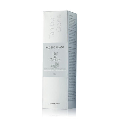 Faces Canada Tan Be Gone De Tan Skin Brightening Clay Mask 90g