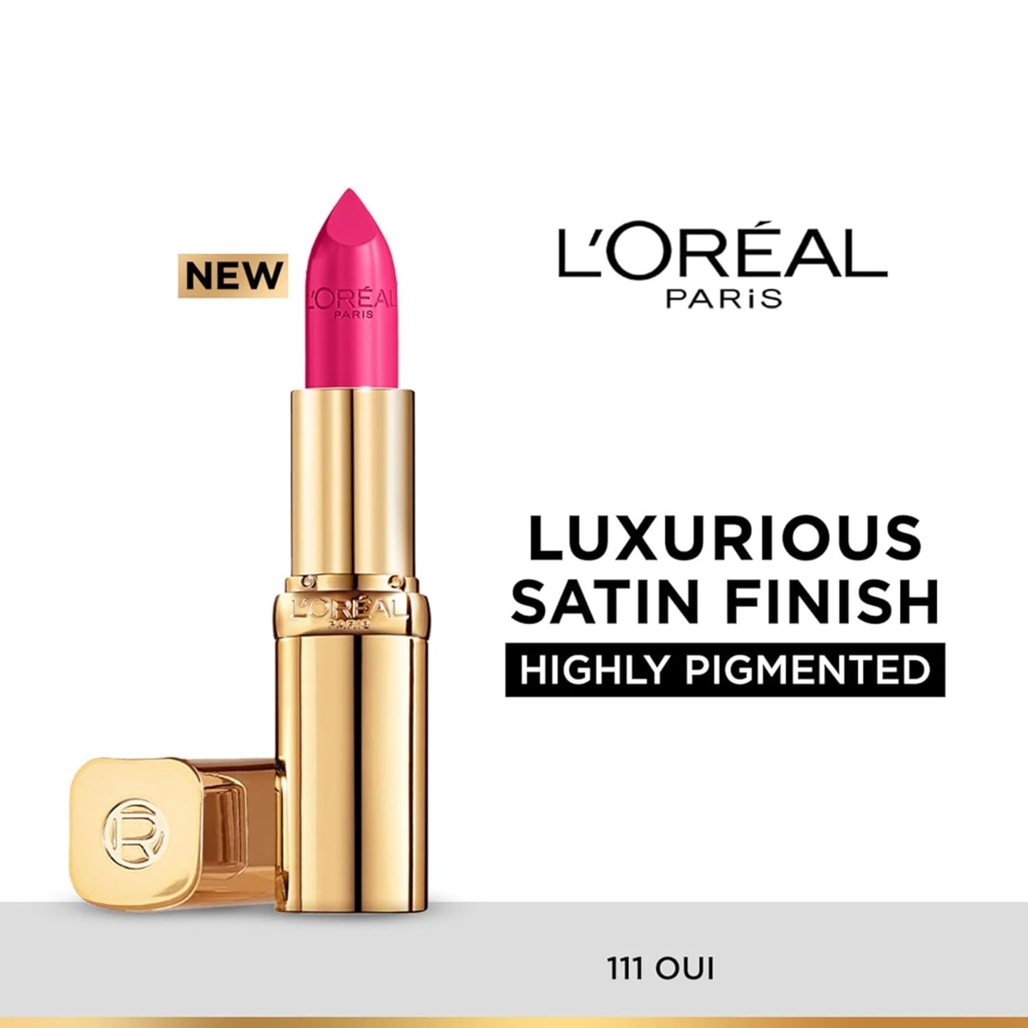 L’Oréal Paris Color Riche Satin Lipstick- 111 Oui, 4.3 gm