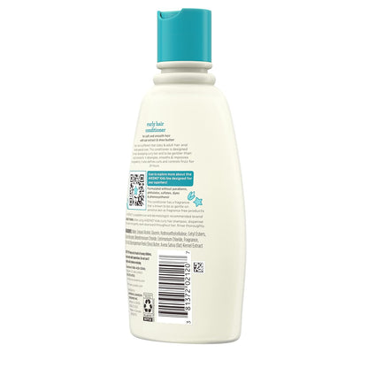 Aveeno Baby Kids Curly Hair Conditioner With Oat Extract & Shea Butter, Gently Nourishes & Hydrates For Defined Curls, Tear-Free & Suitable For Sensitive Skin, Hypoallergenic, 12 Fl. Oz, 1 Count