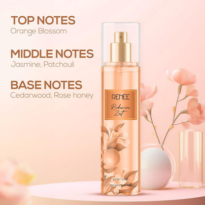 RENEE Bohemian Zest Body Mist, 150 Ml