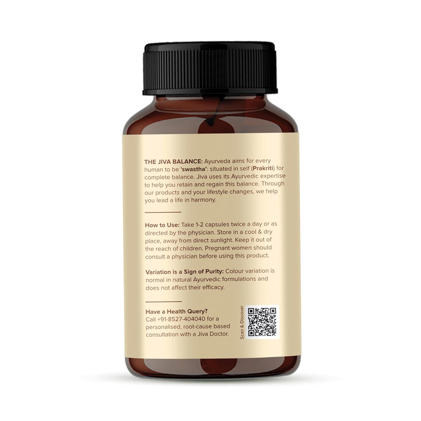 Jiva Kutki Capsules Liver Support Detox 60 Caps