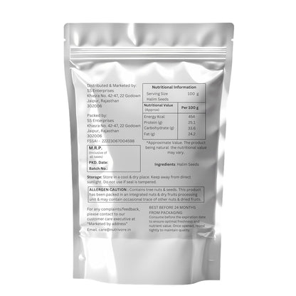 Nutrivore Halim Seeds, Garden Cress Aliv Seeds, Raw and Natural, 1 Kg