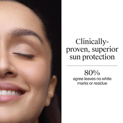 Neutrogena Ultra Sheer Sunscreen SPF 50+ | Broad Spectrum UVA/UVB | Blue light protect | No White Cast | Water resistant, Ultra light & Non sticky | Oily, Dry & Sensitive Skin | 30 g (Pack of 1)