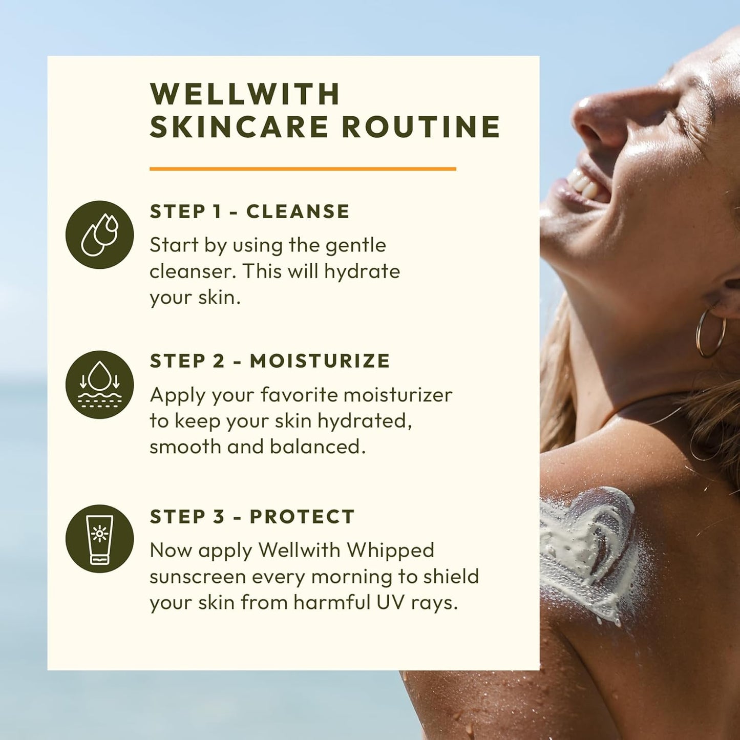 Wellwith by Ayuzera Sun Screen SPF 50, PA+++, Protection against UVA and UVB Rays, Oil free, Water Resistant (50ml, Pack of 1)