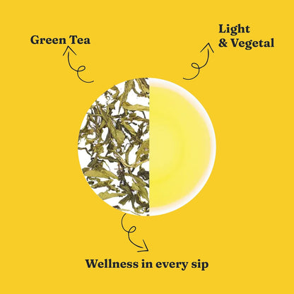 Dorje Teas First Flush Darjeeling Green Tea | 100g (Pack of 1) | Selim Hill Estate | Sweet & Floral Spring Flavour | 100% Organic Single Estate Whole Leaf | No Dust or Fannings | 40 Cups