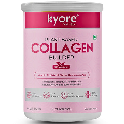 Kyore Nutrition plant-based collagen builder supplement container on a white background