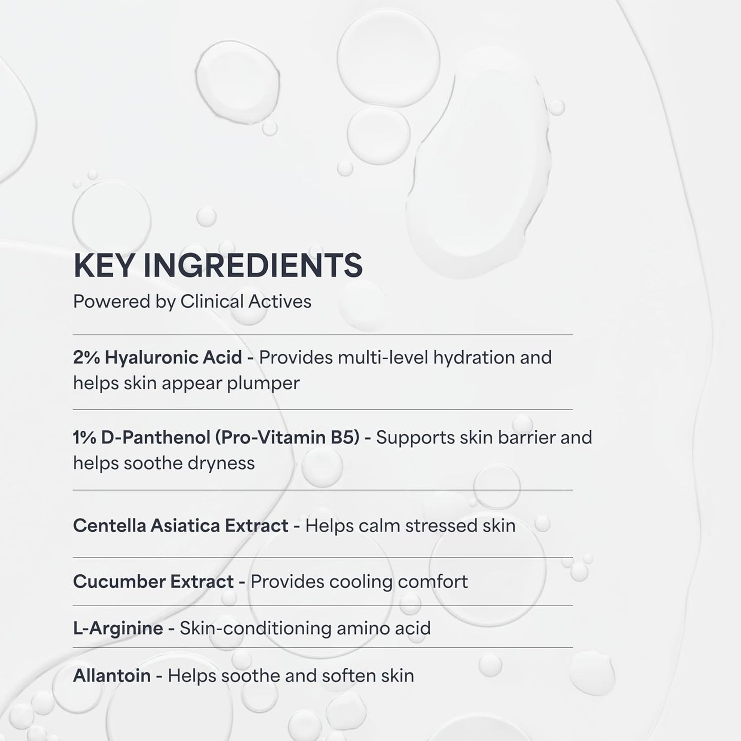 The True Therapy 2% Hyaluronic Acid Serum with Pro-Vitamin B5 - Intense Multi-layer Hydration - Probiotics Xylitol, Dewy Looking Skin, Moisturize, Plump Skin, Reduce Wrinkles, Anti-Aging Serum – 30 ml
