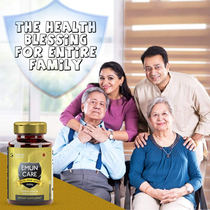 Emun Care Helps to Boost Immunity Antioxidant Support For All Ages Veg Capsules (500mg) - 60 Veg Capsules