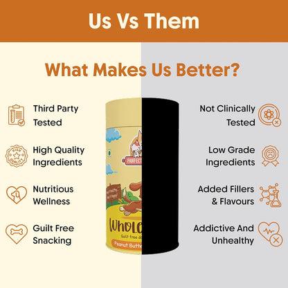 Pawfect Chefs Whole Tails Peanut Butter & Banana Treats (200g) [Pawfect Chefs]