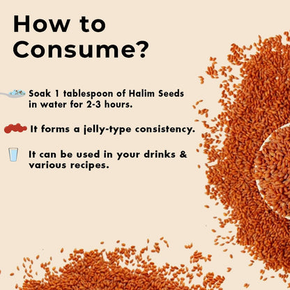 Sorich Halim Seeds 900g - Non GMO Aliv Seeds, High in Fibre and Omega -3, Garden Cress, Immunity Booster Superfood