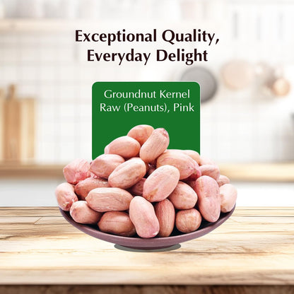 Vedaka Raw Peanuts, Pink, 1kg