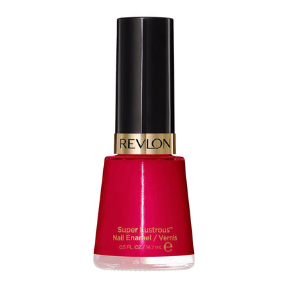 Revlon Super Lustrous Nail Polish, Chip-Resistant & Longwear Formula, High Shine Finish, 680 Revlon Red, 0.5 fl oz