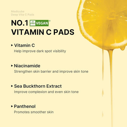 Medicube DEEP VITA C PAD 70pads (150g)