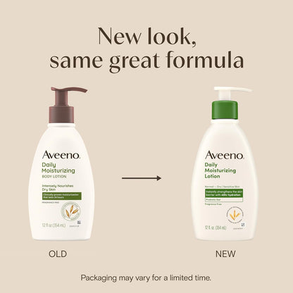 Aveeno J&J-Baby Active Naturals Daily Moisturizing Lotion, 12 Ounce