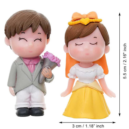 eCraftIndia Couple Showpiece Valentine Gift for Girlfriend Boyfriend Husband Wife Special Love Her Him | Valentine Day Decoration Items