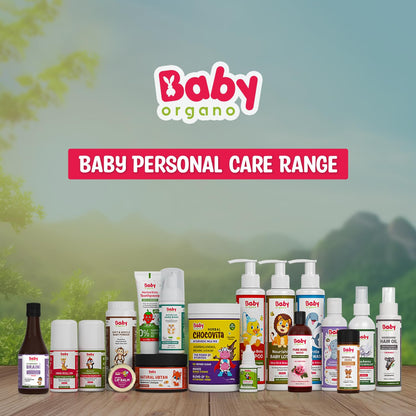 BabyOrgano Waterless Foaming Hand Wash for Kids 0+ Years | Kills 99.9% Germs | No Rinse Needed | Neem, Tulsi & Aloe Vera | Alcohol Free | Paraben Free | FDCA Approved | 50ml (Pack of 1)