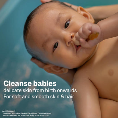 Cetaphil Baby Wash & Shampoowith Organic Calendula,Tear Free, Paraben, Colorant and Mineral Oil Free, 13.5 Fl. Oz (Packaging May Vary)