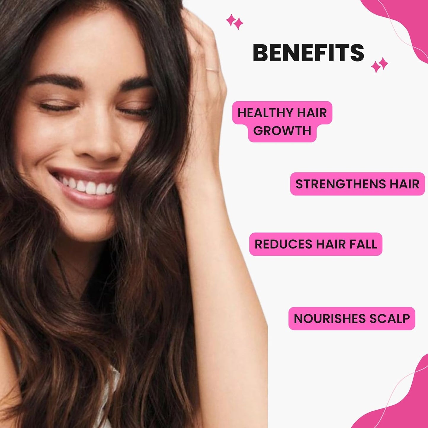 IPCA Keraglo Eva Hair Growth Tablets for Women 30 Tabs | DHT Inhibitors, Amino Acids, Vitamins, Minerals & Antioxidants | Nourishes Scalp, Supports Hair Follicles & Strengthens Hair | Hair Supplement