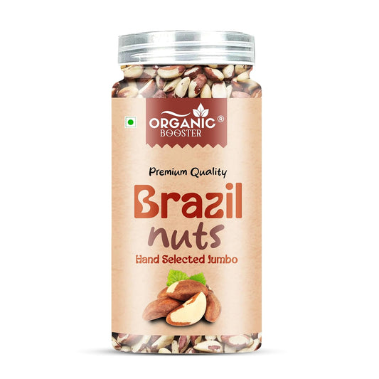 Arshika 100% Organic Brazil Nuts, 100g (Rich in Selenium | Superfood | Have 1 Daily | Product of Peru)