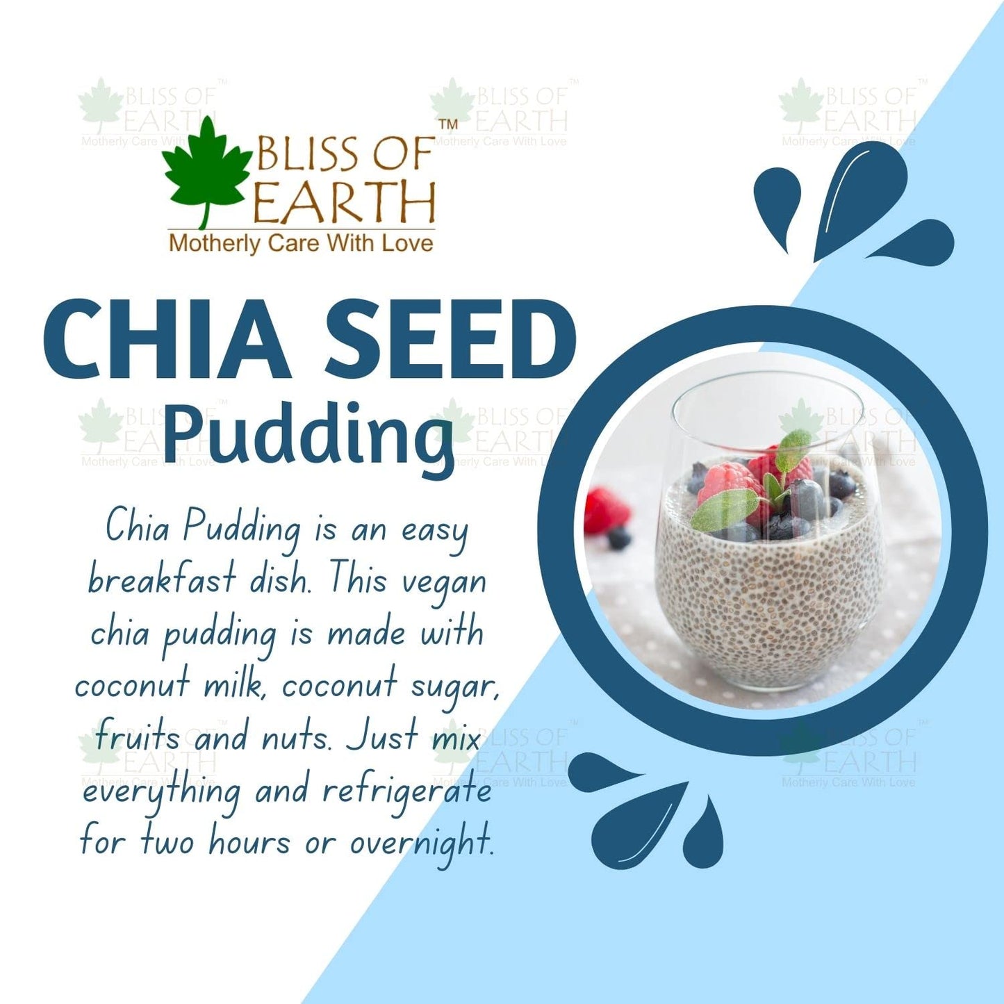Bliss of Earth Raw Chia Seeds For Weight Loss, Raw Super Food With Omega & Fiber 600gm