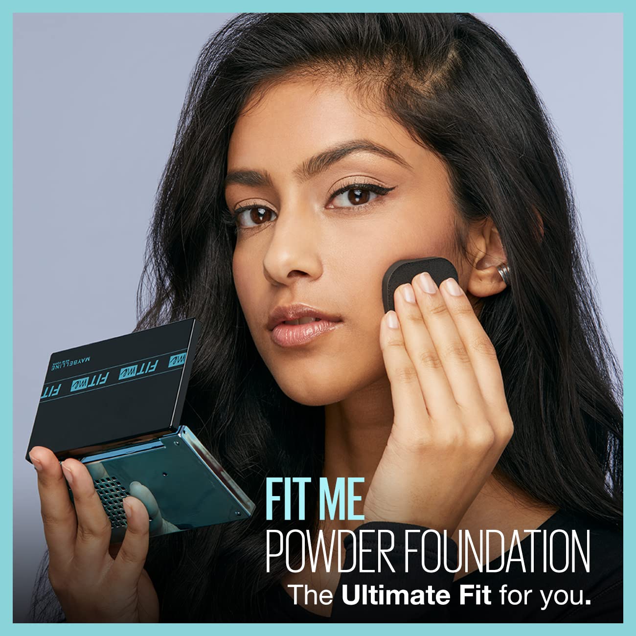 Maybelline New York Ultimate Powder Foundation, Full Matte Coverage, SPF44, 24H Oil Control, Fit Me, Shade 120, 9g
