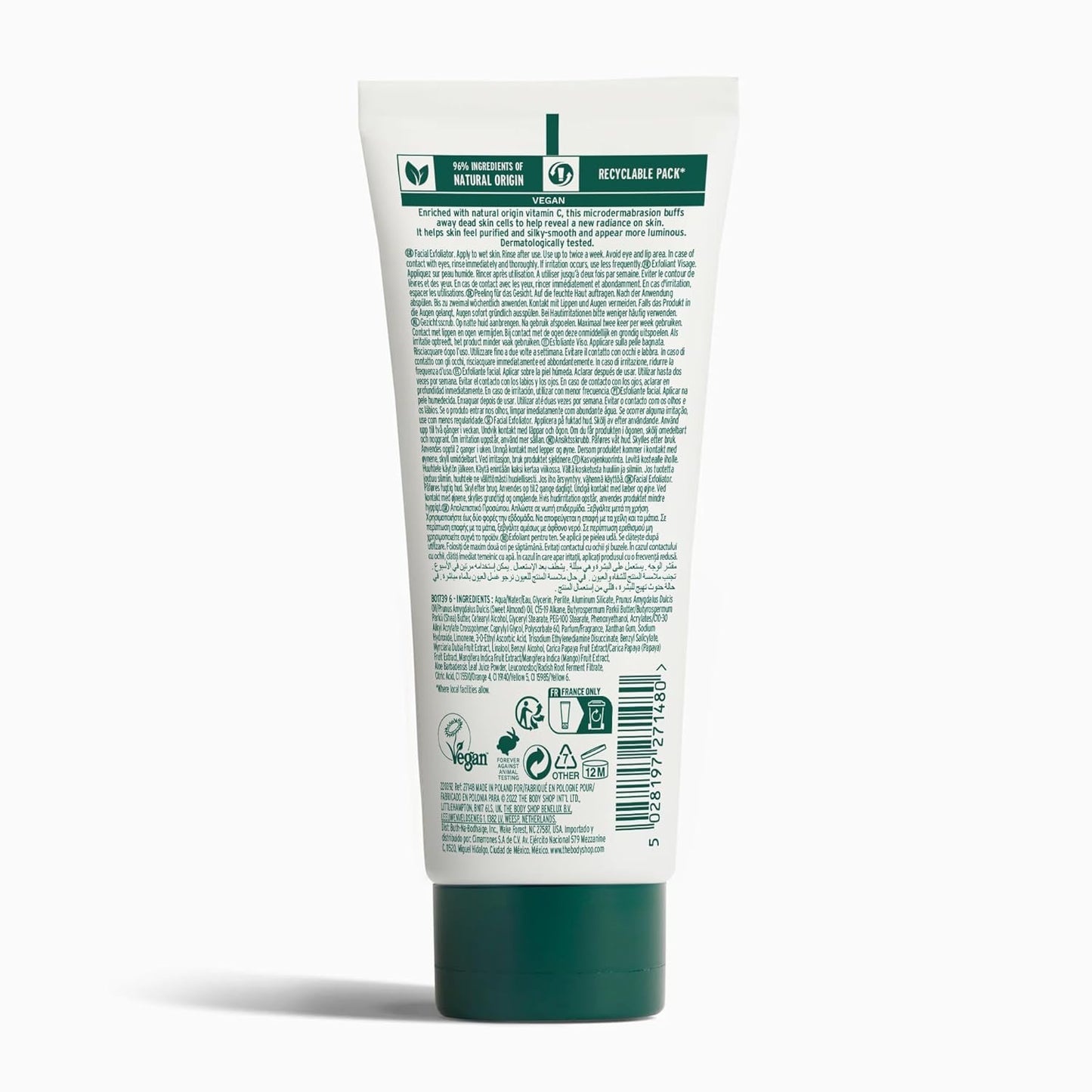 The Body Shop Microdermabrasion Vitamin C, 100ml
