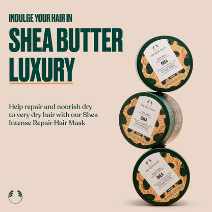 The Body Shop Shea Butter Richly Replenishing Hair Mask For Dry Hair (Shea Butter), 235 Gram
