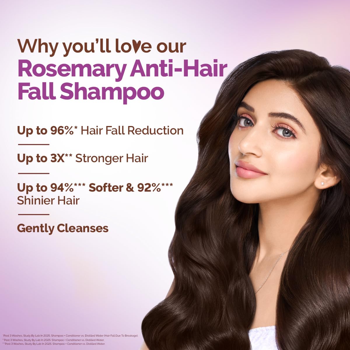 Mamaearth Rosemary Anti-Hair Fall Shampoo With Rosemary & Methi Dana For Reducing Hair Loss & Breakage,Gives Up To 94% Stronger Hair,Up To 93% Less Hair Fall |Sulphate Free Shampoo |For Unisex,600 Ml