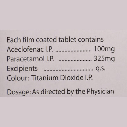 Ace-Proxyvon - Strip of 10 Tablets
