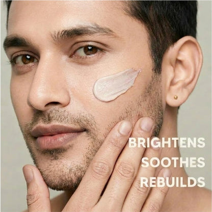 Soyaang Oil-Free Centella Sunscreen SPF50 PA+++ for Indian Men with Niacinamide, Zinc Oxide & Madecassoside | No White Cast | Lightweight, Pore-Minimising Sun Protection | 50g