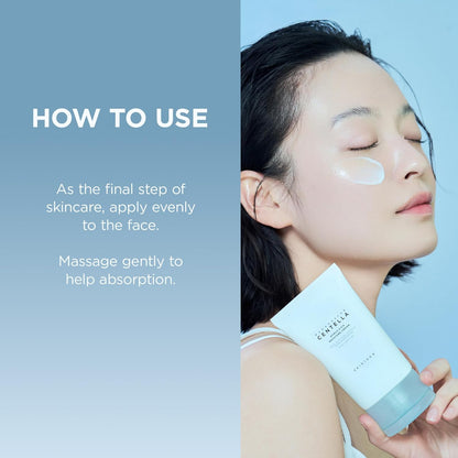 SKIN1004 Centella Hyalu-Cica Moisture Cream | Lightweight Deep Hydrating Cream with Hyaluronic Acid & Collagen for Sensitive Skin, 75ml